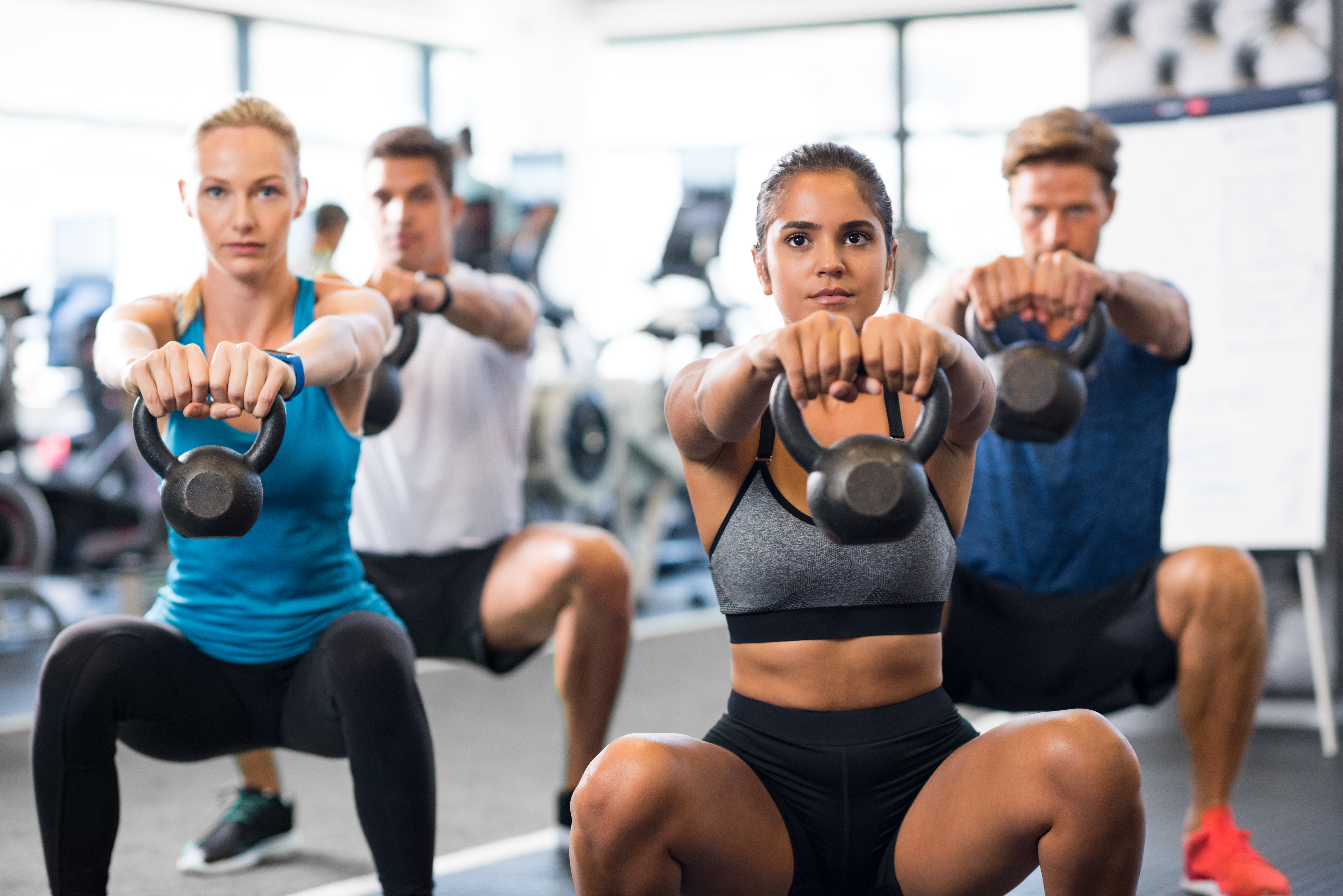 gruppträning med kroppsvikt och hiit i hyllie på diamond gym